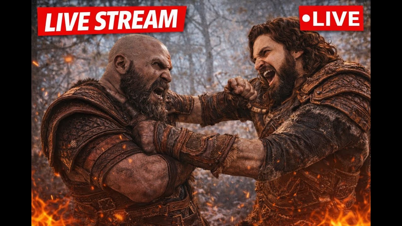 God of War Hindi Live 🔴 Fun with game | Noob to Pro Gameplay | Full Power Kratos