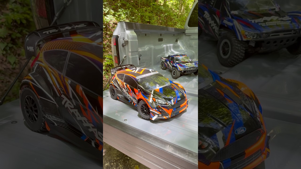 Traxxas Fiesta ￼ST VXL Brushless #traxxasracing #traxxas #rallycar