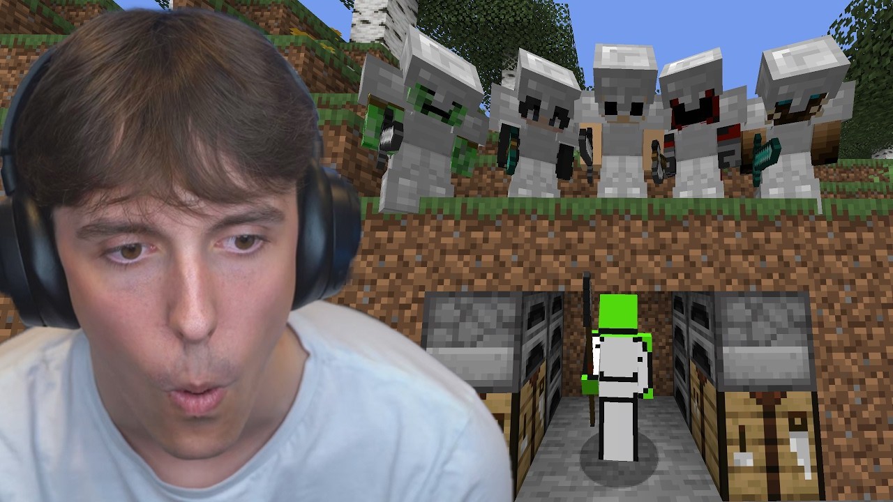 Minecraft Speedrunner VS 5 Hunters REVIVAL