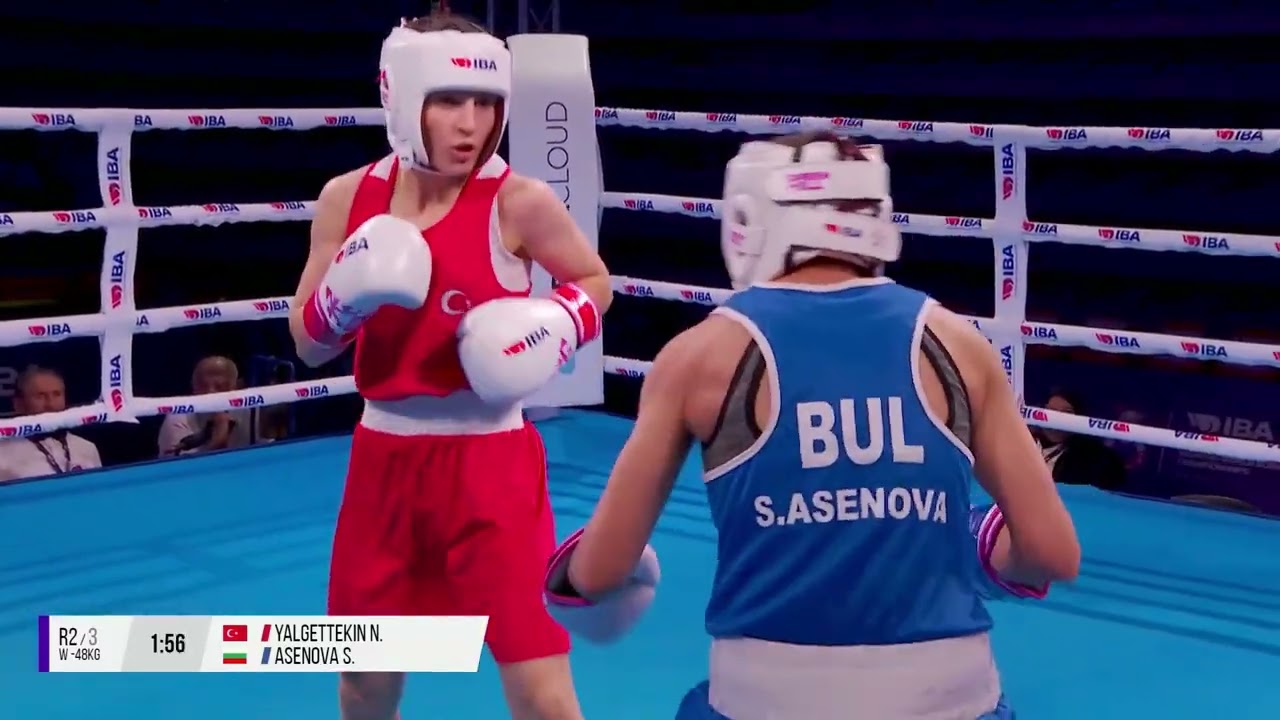 R16 W48kg YALGETTEKIN NURSELEN (TUR) vs ASENOVA SEVDA YULIYANOVA (BUL) | IBA WWCHs Niš 2025