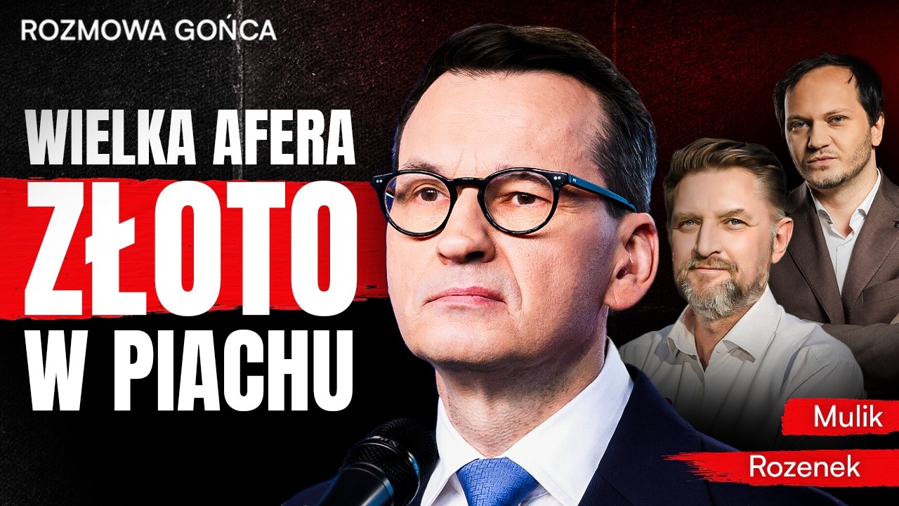 MORAWIECKI I ZARZUTY W AFERZE RARS? ROZENEK: WOJNA W PIS