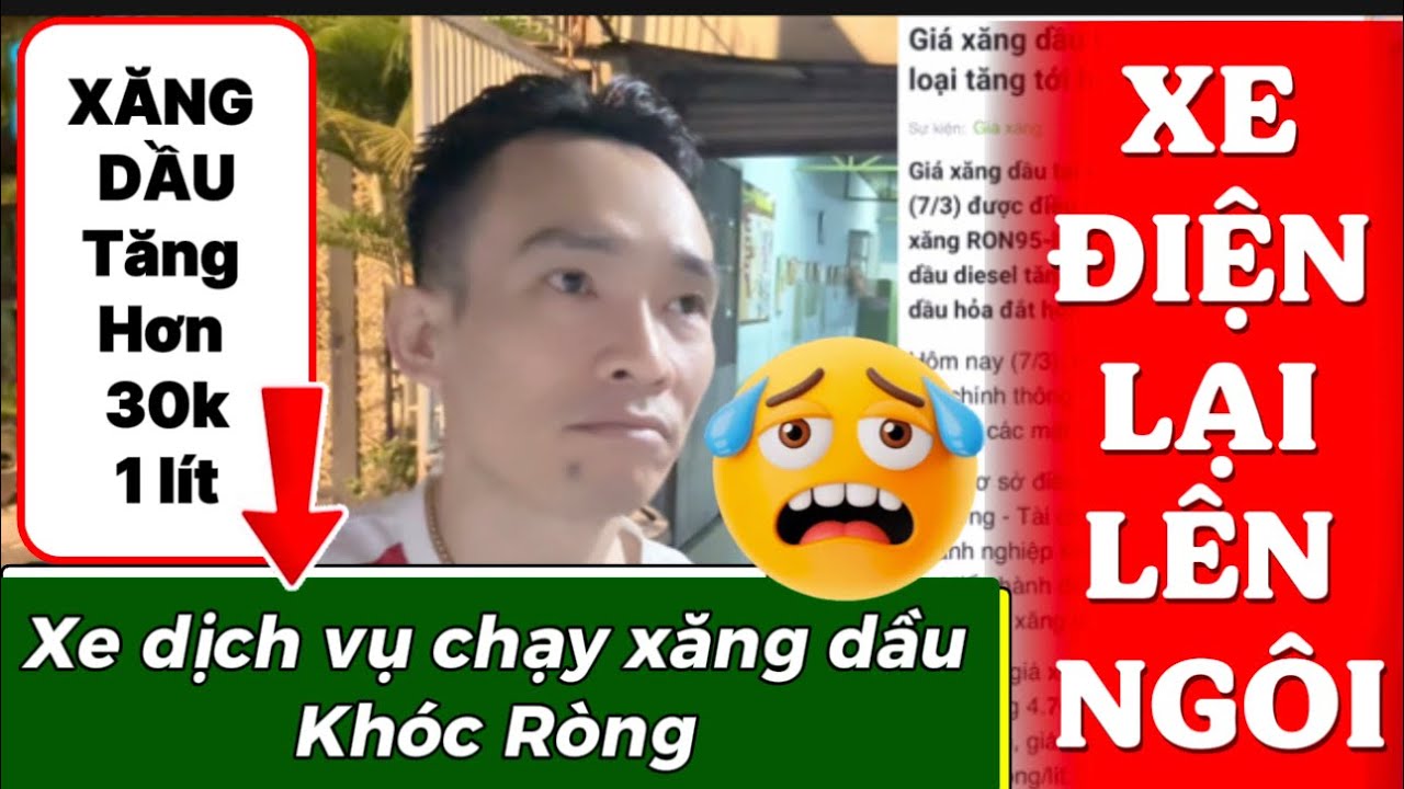 XĂNG DẦU TĂNG CHÓNG MẶT HƠN 30 1 LÍT, XE ĐIỆN LẠI BÁN ĐẮT ĐÂY