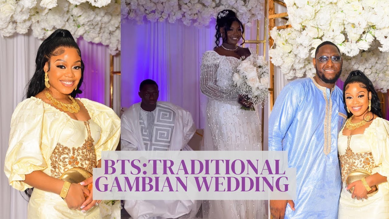 Glimpse into a Gambian Traditional Wedding: Behind the Scenes