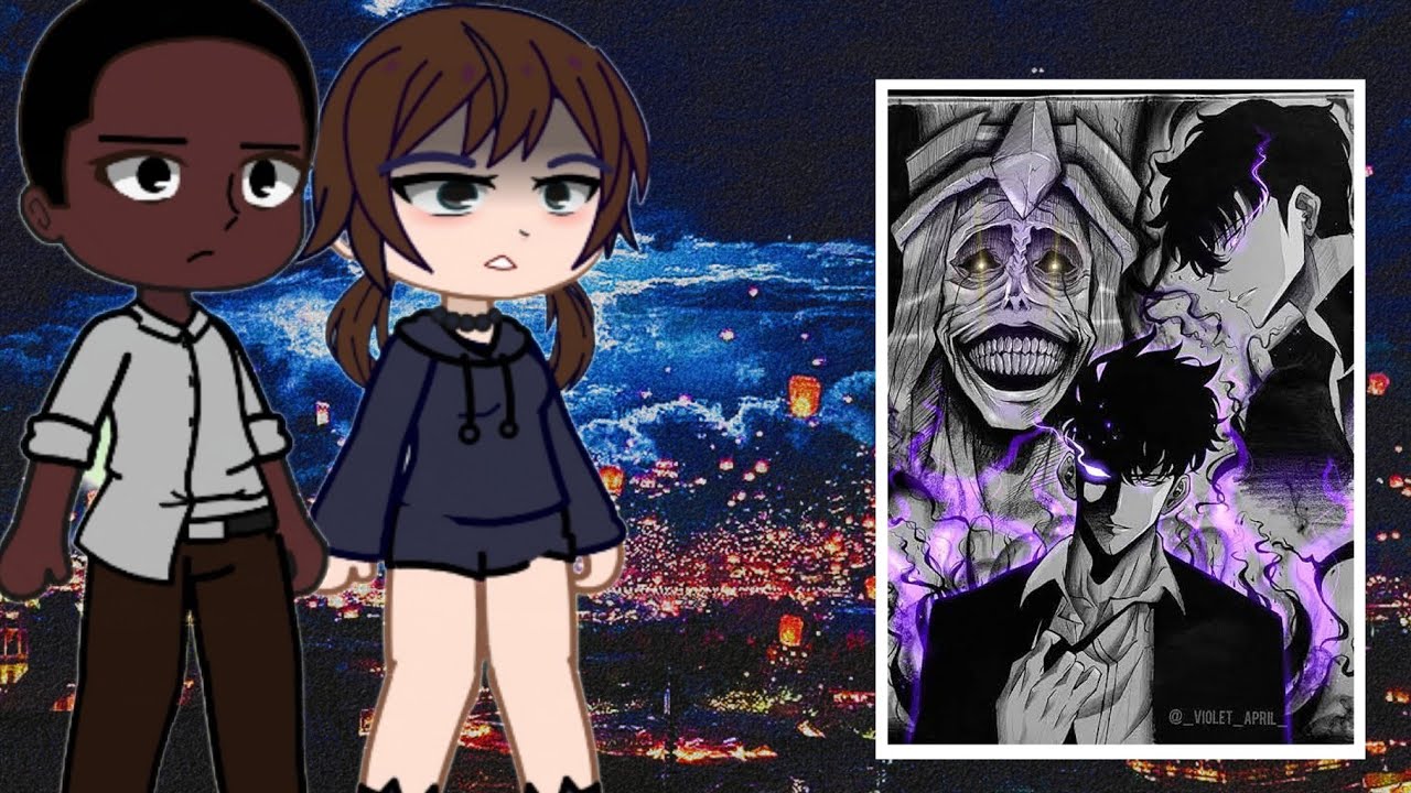 Kokujin No Tekousei React To Hiroki As Sung Jin-woo || Solo Laveling || Gacha React