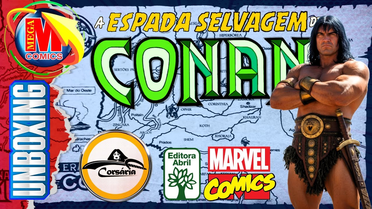 A ESPADA SELVAGEM DE CONAN PELA MARVEL COMICS