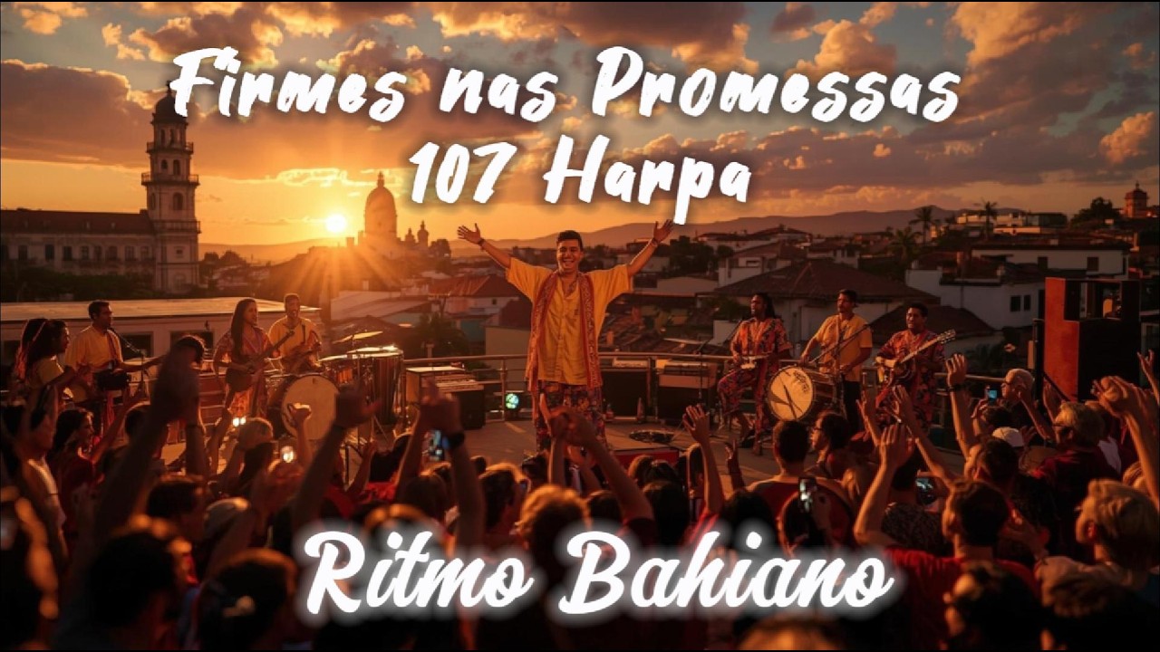 Firme nas Promessas   107   Harpa Cristã Baiano - Musica animada na Bahia - Louvor Gospel IA
