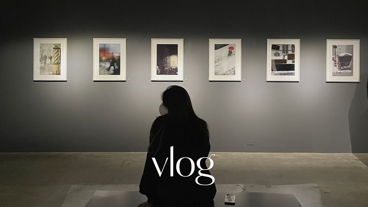 vlog 피크닉 사울레이터 전시, 필린이의 필라테스 일기 (헬프밀), 회현식당, 우디집, 송은아트스페이스