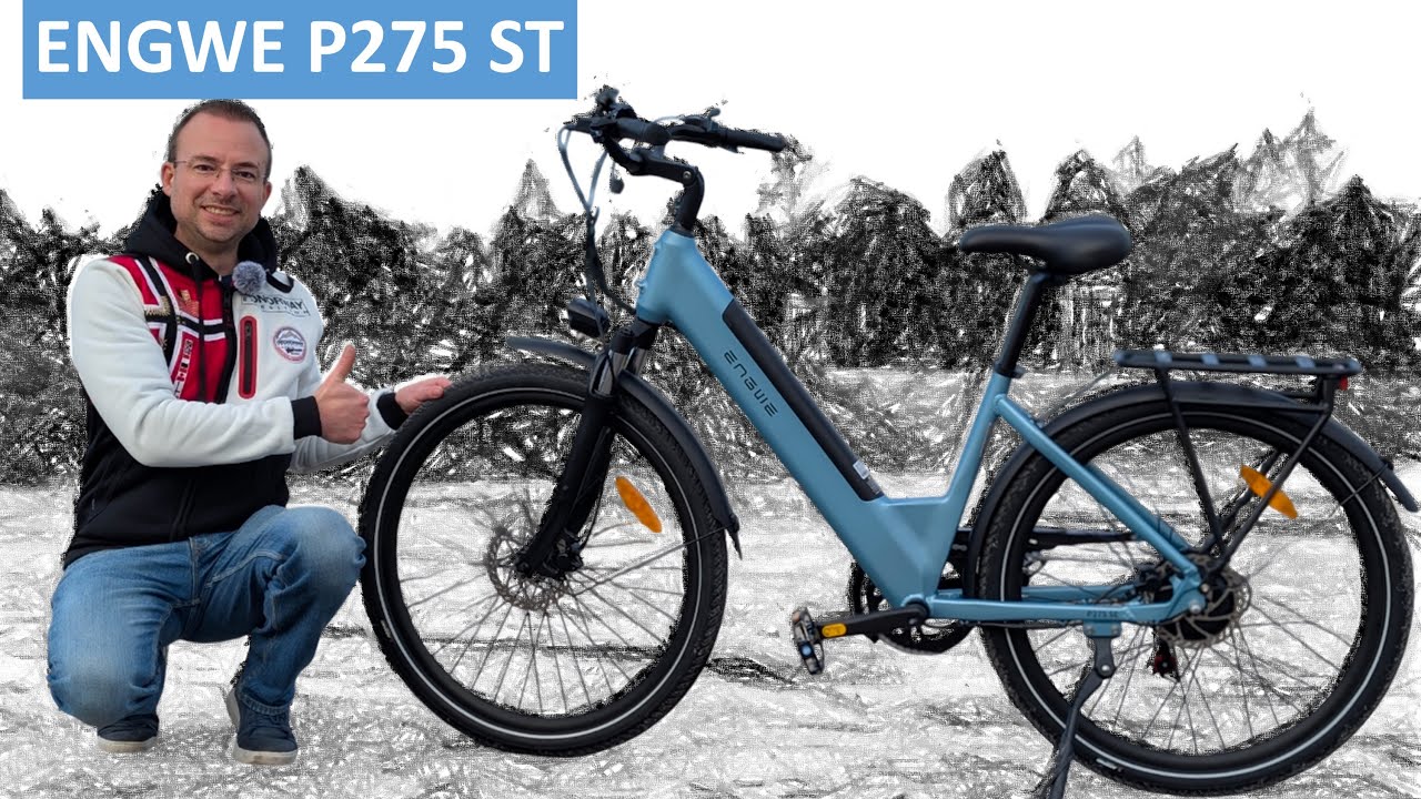 Engwe P275 SE ❤️ Test du meilleur VTC électrique que j'ai testé à moins de 1000€