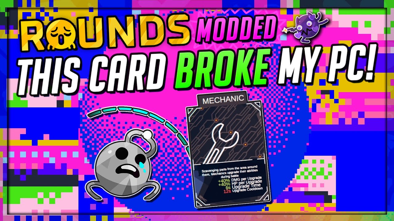 THIS NEW MODDED CARD BROKE MY PC! | Modded ROUNDS