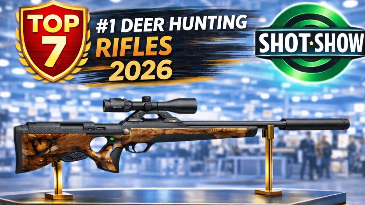 Выставка Shot Show 2026: 7 лучших винтовок с прямой перезарядкой для охоты на оленей в 2026 году!