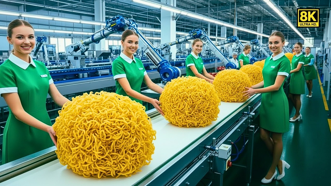 Inside India's Biggest Instant Noodle Factory | How 10 Million Packets Are Made Every Day