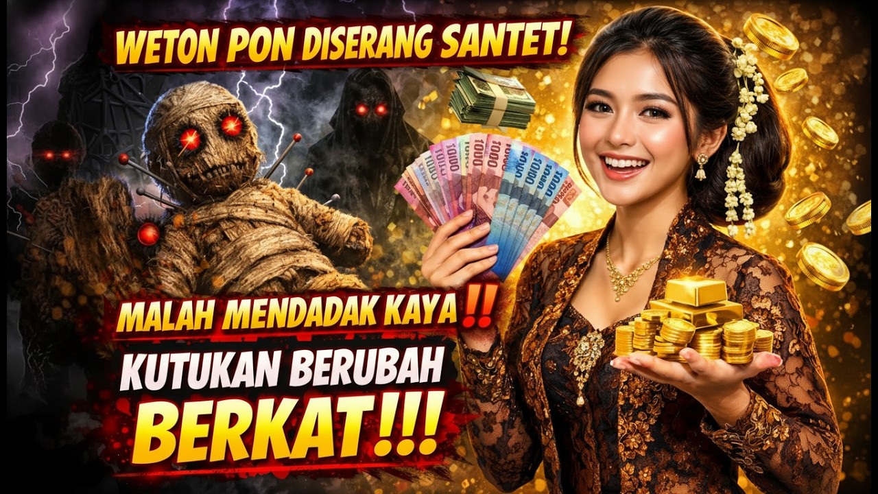 WETON PON DISERANG SANTET, MALAH MENDADAK KAYA‼️ KUTUKAN BERUBAH BERKAT!!!
