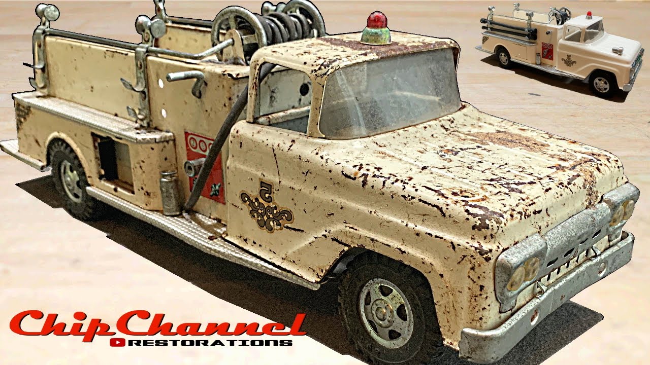 1959 Tonka Fire Truck Restoration