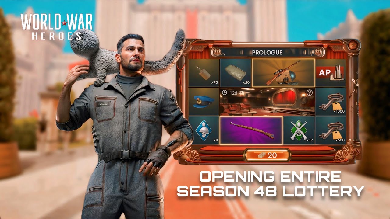 I Opened The Entire Season 48 Lottery | World War Heroes |
