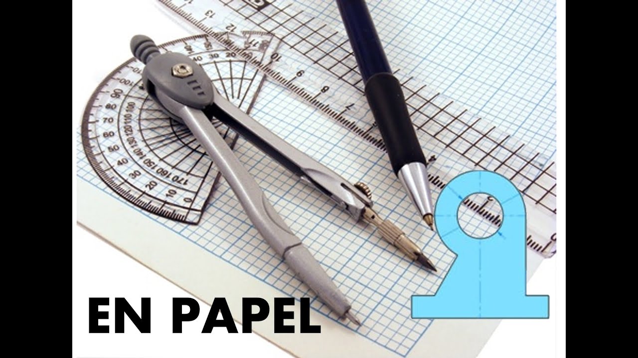 líneas y círculos básicos en PAPEL