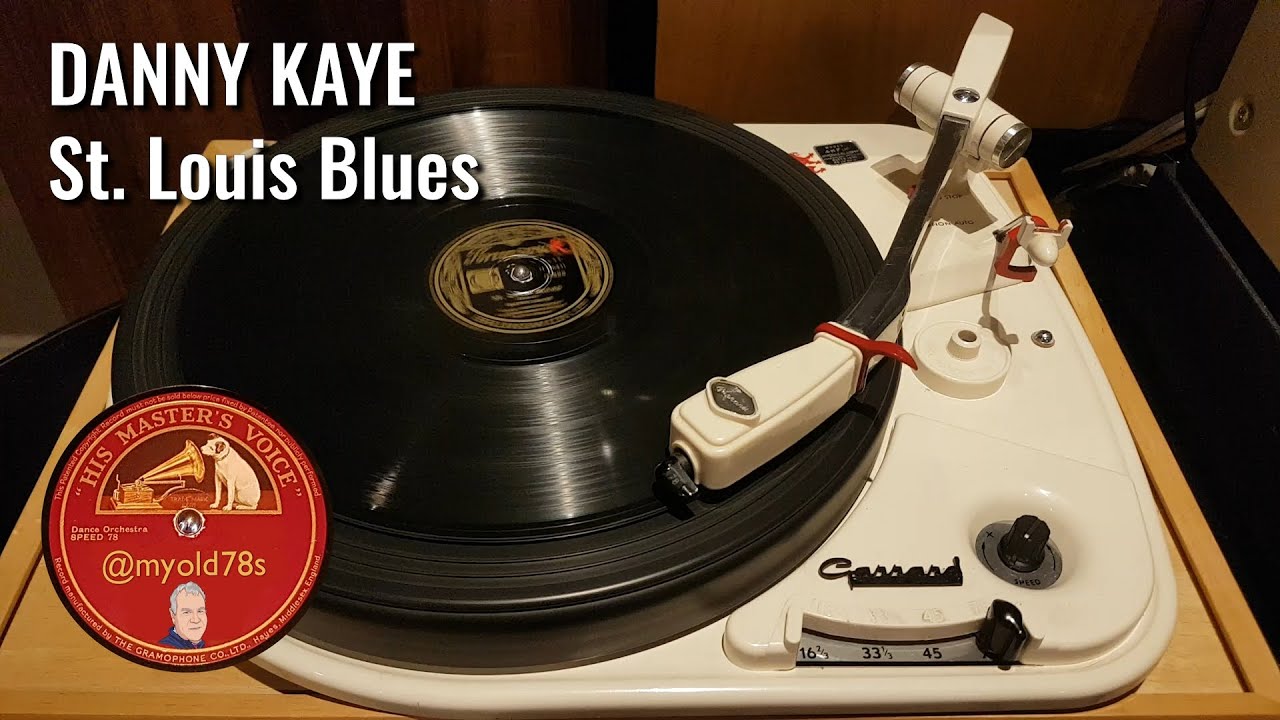 St Louis Blues - Danny Kaye under Vic Schoen 1948 78 rpm Brunswick 03888