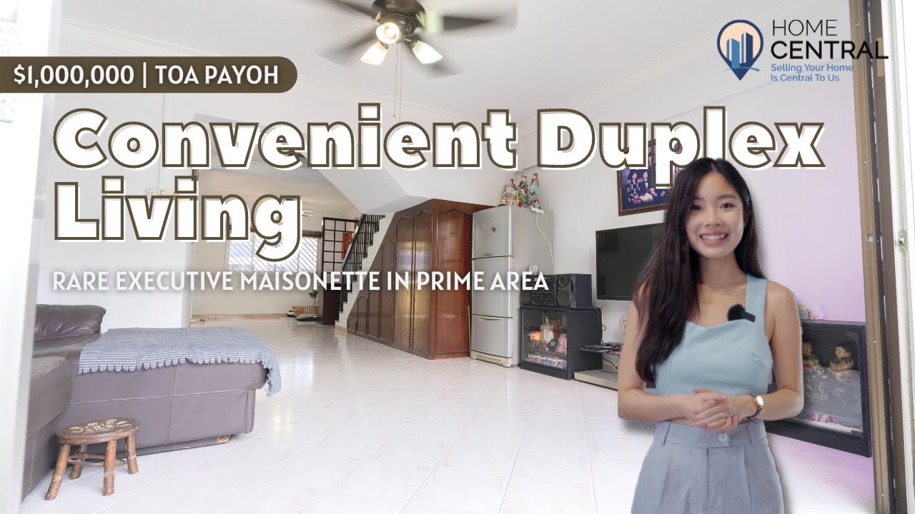 Toa Payoh: Exec Maisonette HDB Home Tour | Convenient Duplex Living