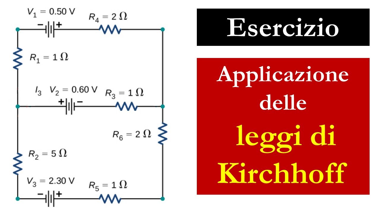 Risolvere i circuiti con pi&ugrave; generatori