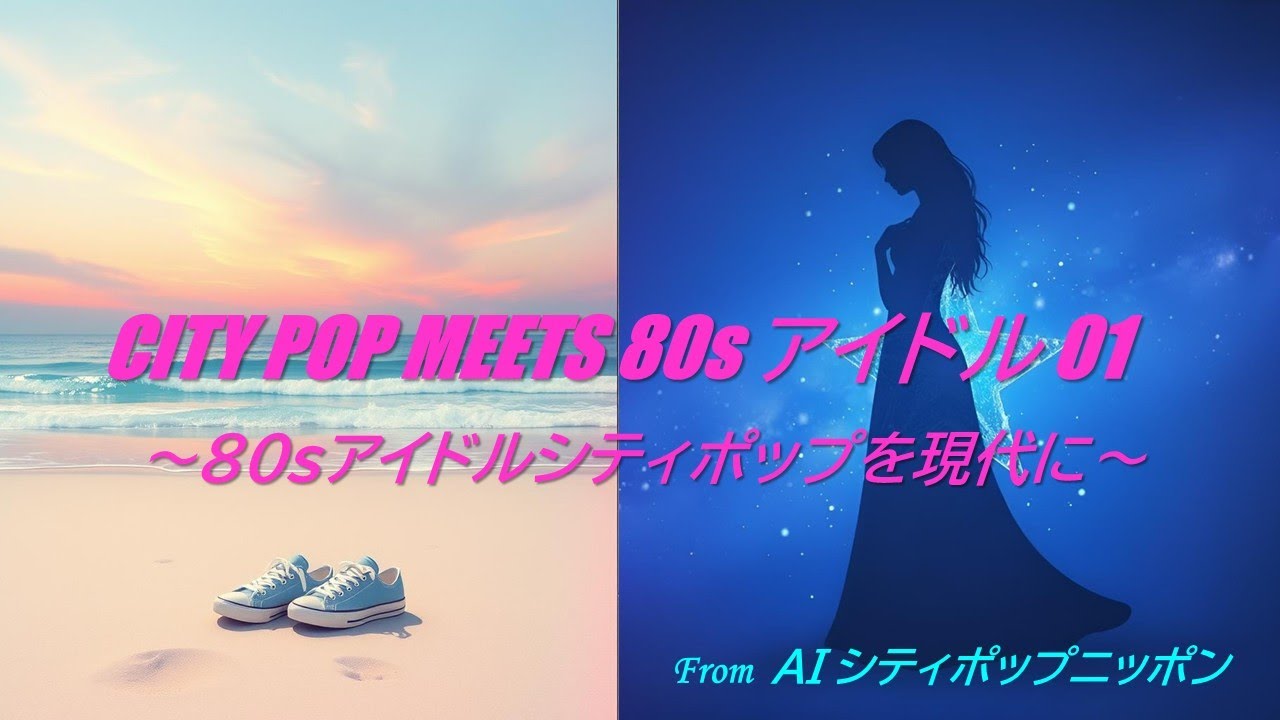 【シティポップ meets 80sアイドル 01】~アイドルシティポップを現代に~ メドレー BGM作業用,勉強用,ドライブ用,カフェ用【City pop JAPAN Playlist 1980s】