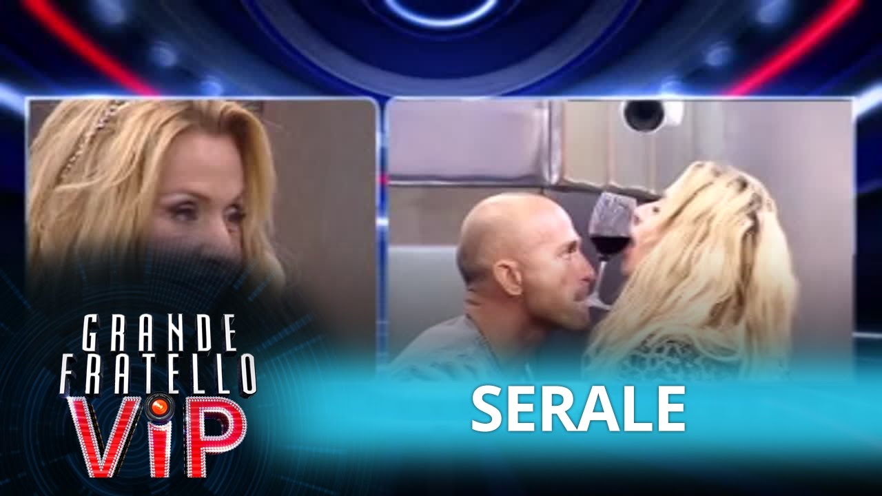 Grande Fratello Vip, Puntata 10 Ottobre -  Le coccole di Valeria Marini e Stefano Bettarini