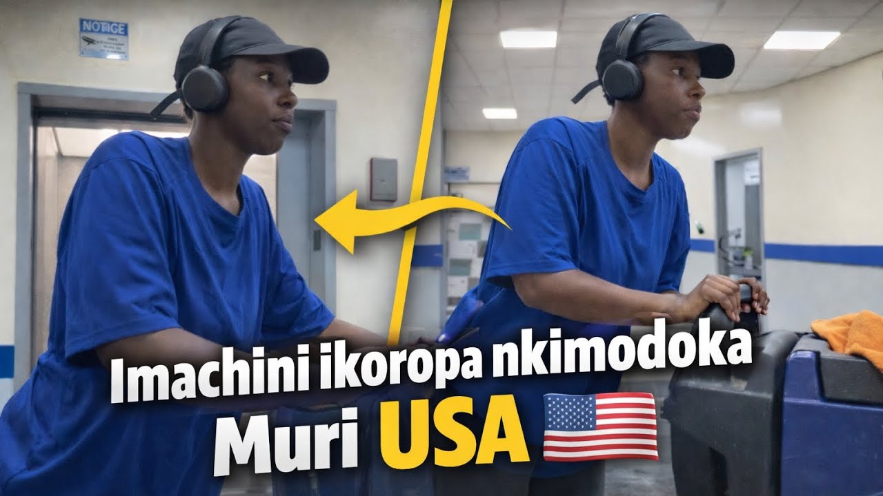 DORE AKAZI KISUKU MURI AMERICA 🇺🇸 💪/A DAY OF A CLEANER IN USA 🇺🇸 PART (2)