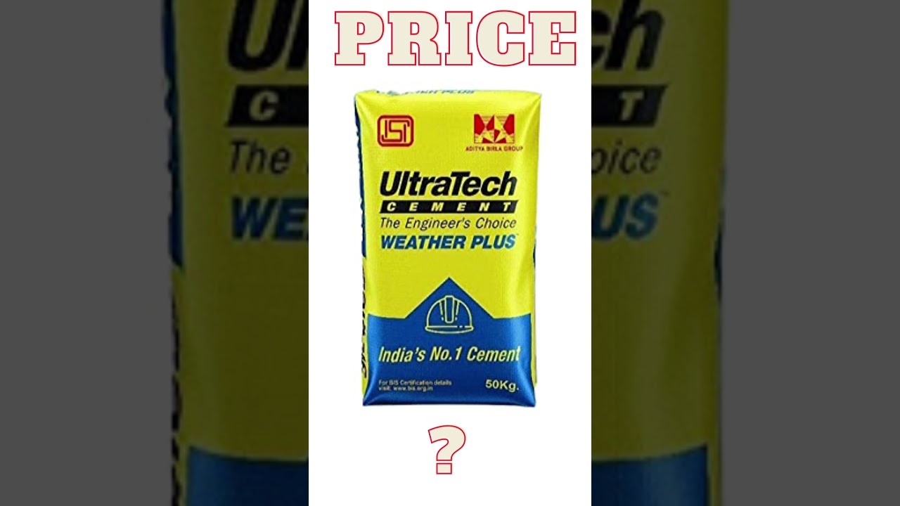 Ultratech Cement Price 🇮🇳 #viral #shorts #ultratechcement
