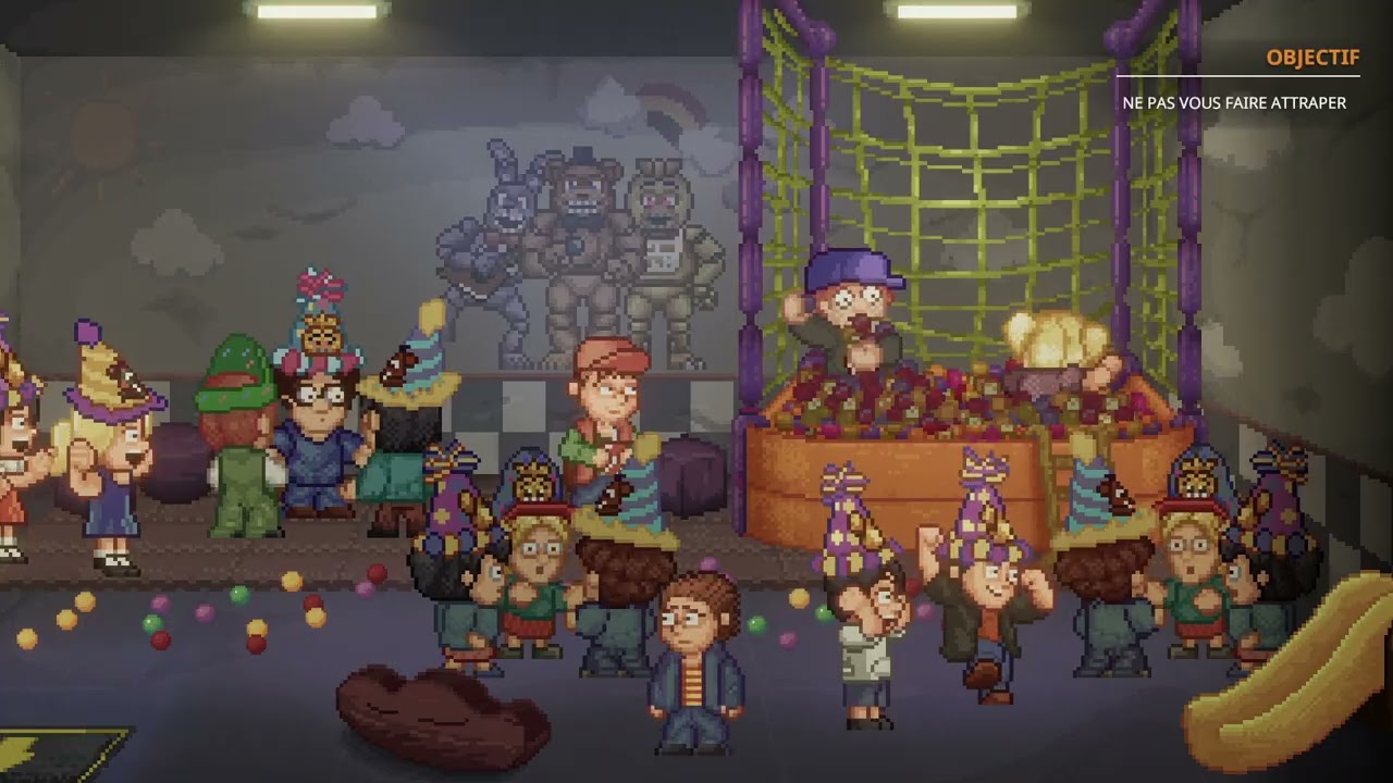 fnaf in to the pit parti 1