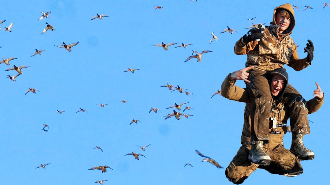 EPIC Corn Field Duck Hunt!! (not funny)