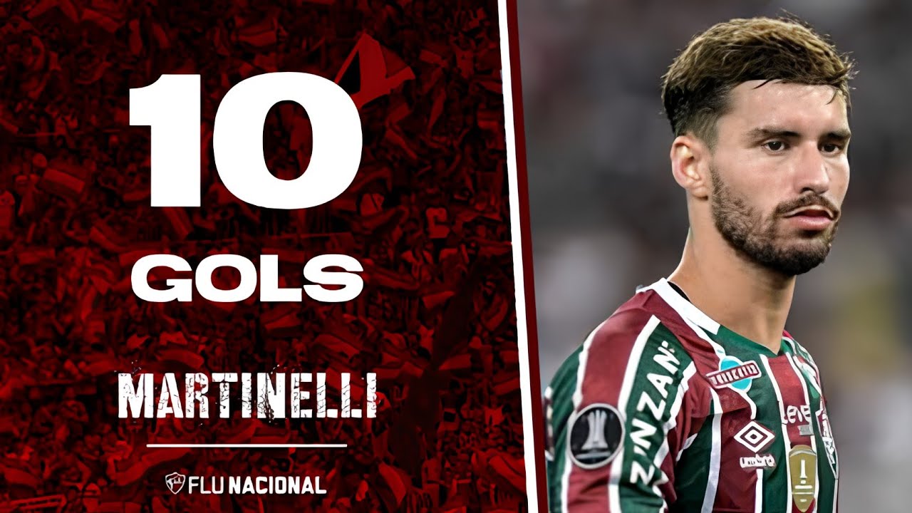 MARTINELLI | Todos os 10 gols com a camisa do Fluminense FC