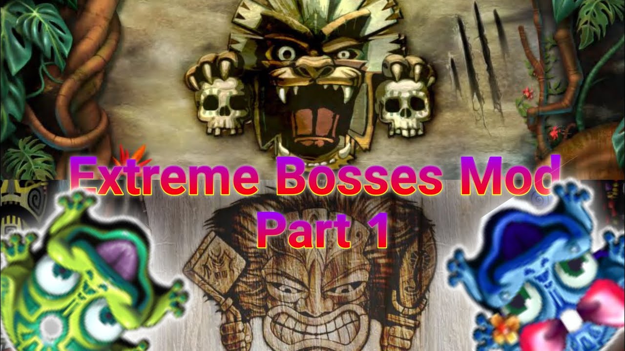 Zuma’s Revenge EXTREME BOSSES MOD | Part 1: Kathiki Khan & Maga Maga | Gameplay 1080p60