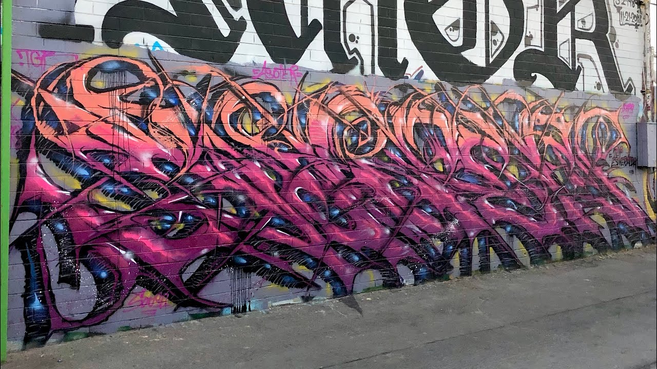 Las Vegas Graffiti Alleyways | Late Nights 2021