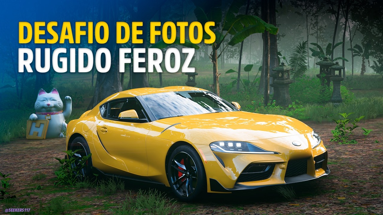 Como Completar RUGIDO FEROZ Desafio de Fotos Forza Horizon 5 UBICACION FAROS DE PIEDRA en EK BALAM