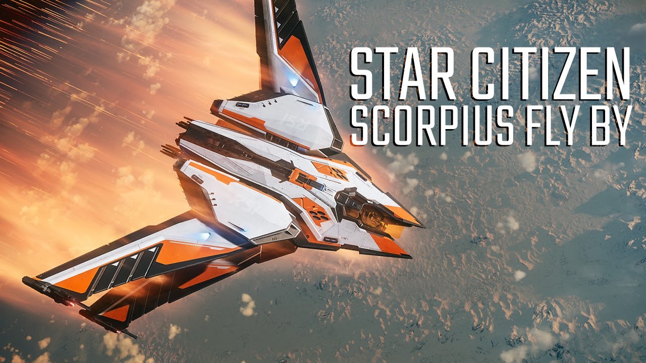 Star Citizen - Scorpius Fly By