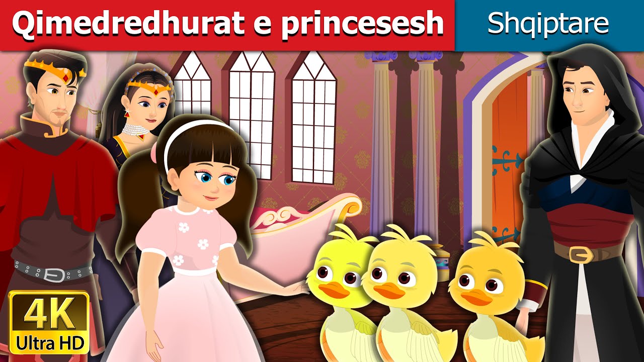qimedredha e princeshës | The Princess’s Poodles in Albanian | @AlbanianFairyTales