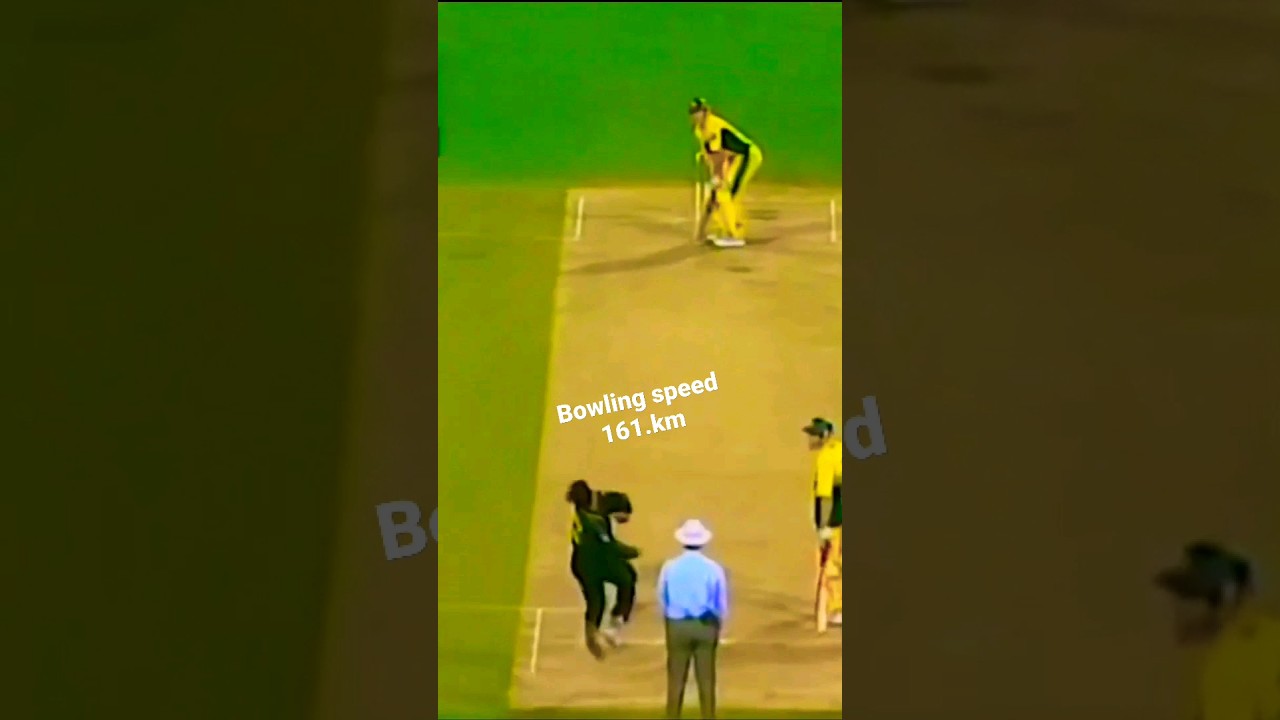 shoaib Akhtar world fastest bowler speed 161.km #short #shorts #cricket #shoaibakhtar