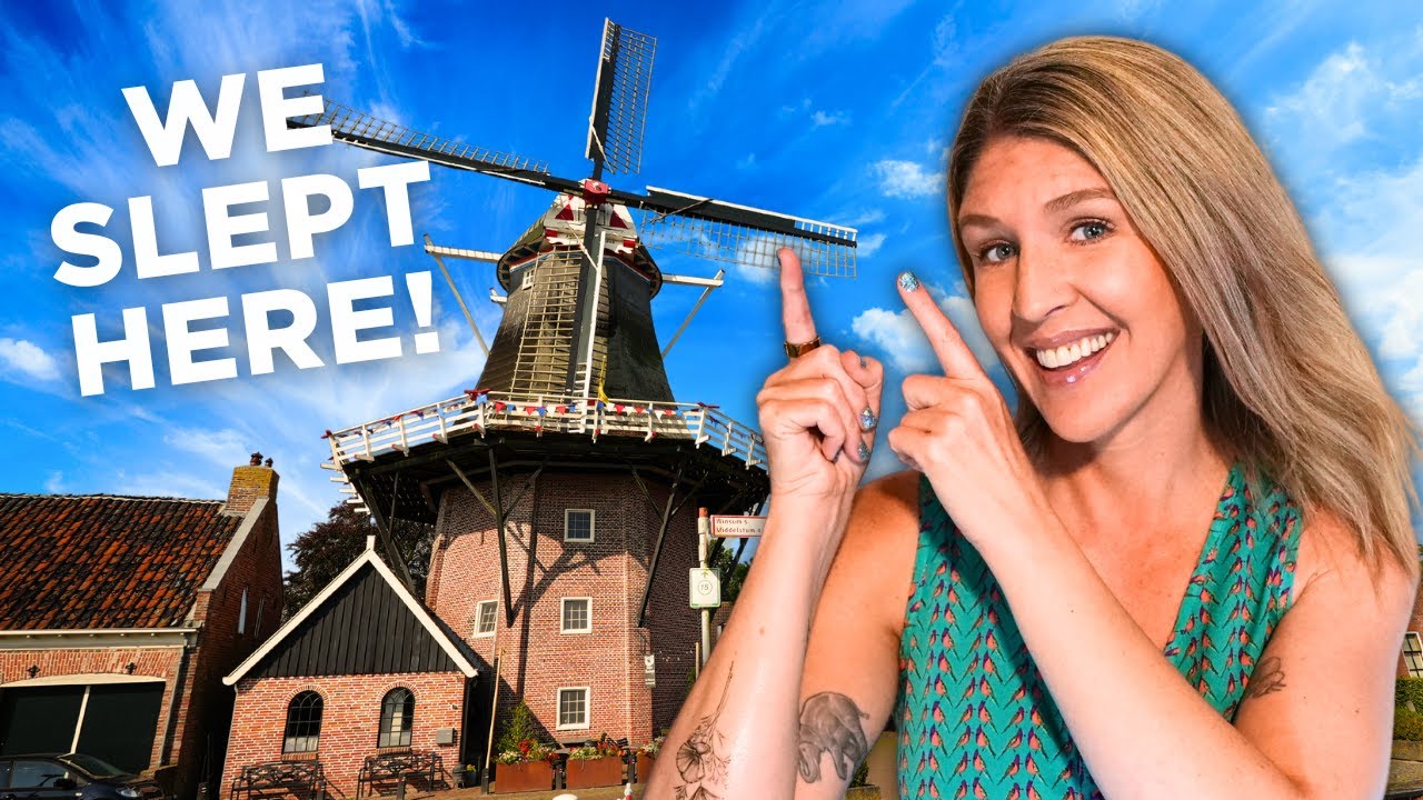 Sleeping in a Windmill in The Netherlands! (Friesland and Groningen)