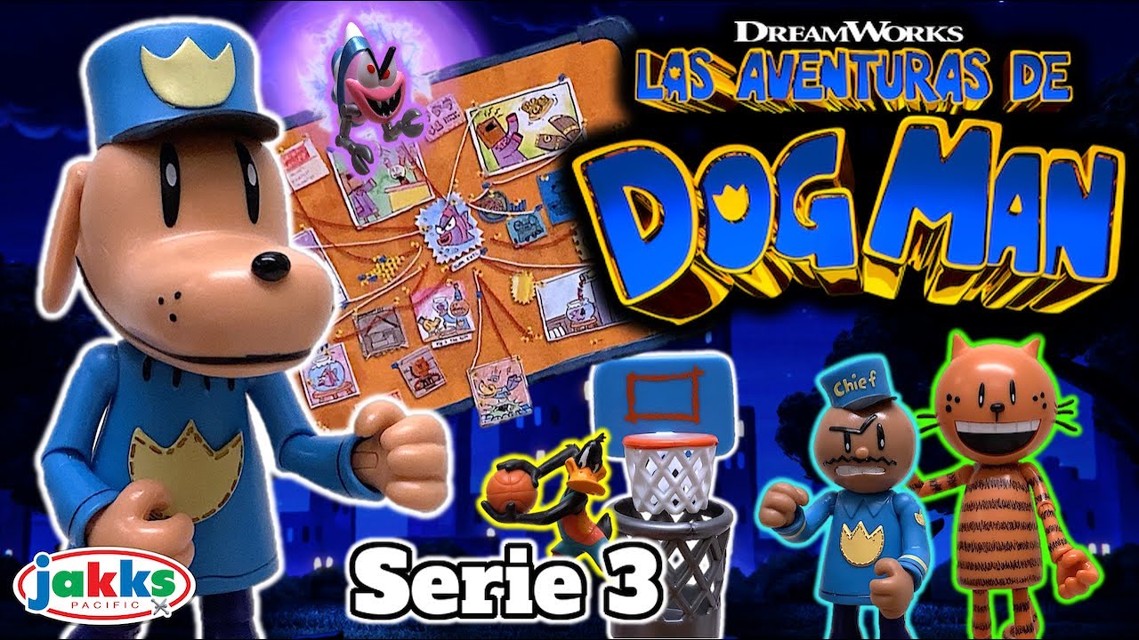 El Nuevo DOG MAN de la SERIE 3 - Las Aventuras de DOG MAN (Dreamworks) | Reseña Jakks Pacific (2026)