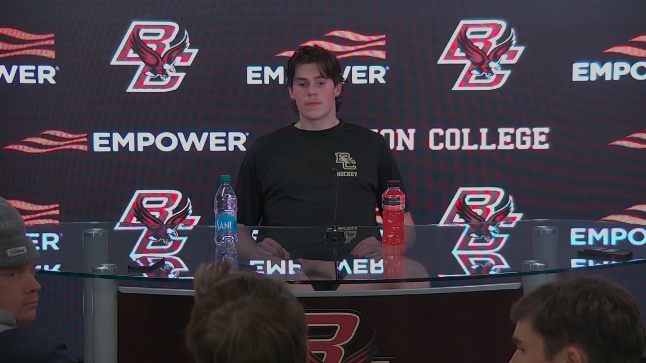 Men’s Hockey: UMass Press Conference (Dean Letourneau - Nov. 14, 2025)