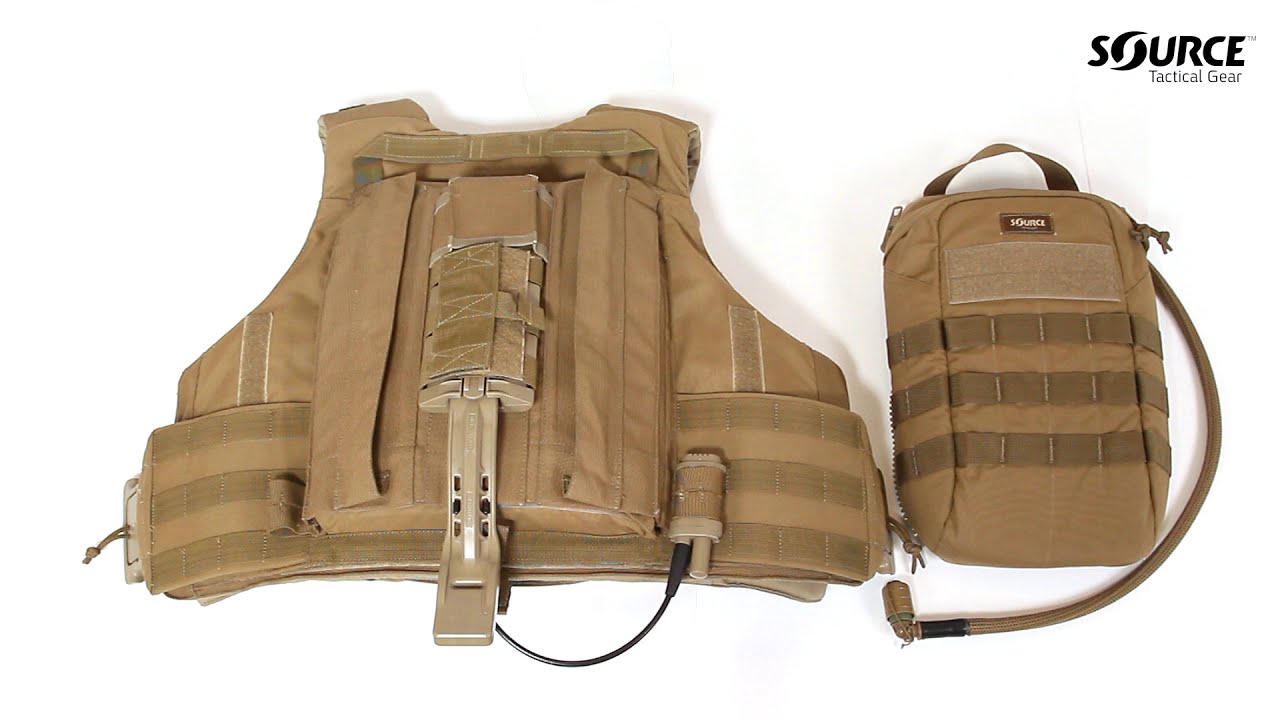 Scalable Tactical Vest (STV) with SOURCE Hydration Pack