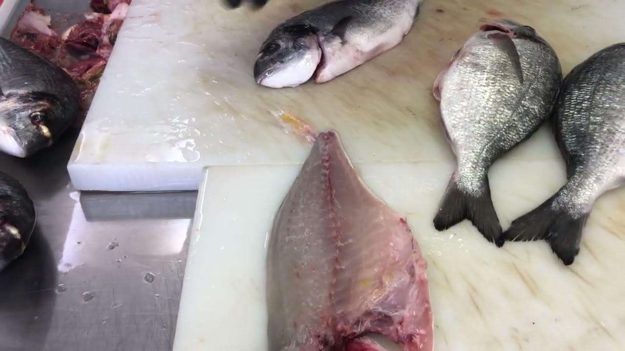 Çipura Balığı Restorant Usulü Nasıl Temizlenir🐟🐟🔥