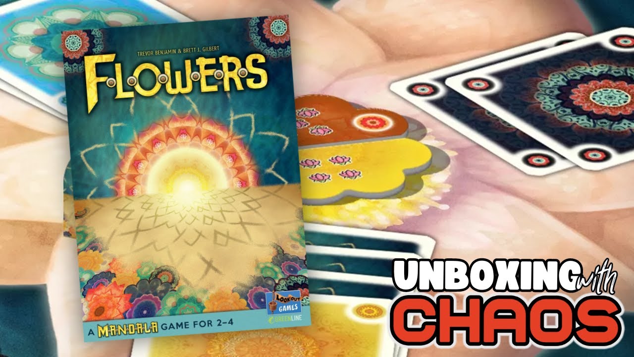 Flowers: A Mandala Game | UNBOXING