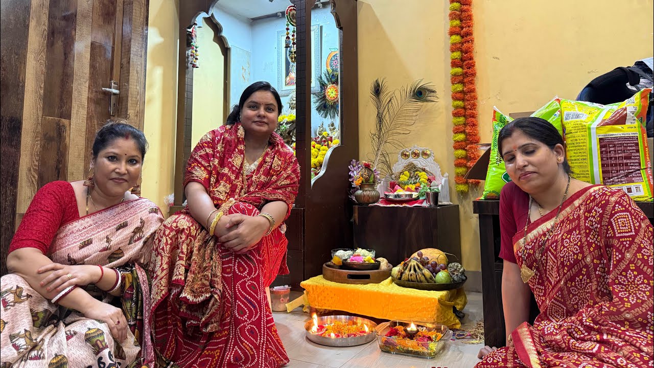 Laxmi puja..Shrad purnima at my place2025 …Life after 40!!