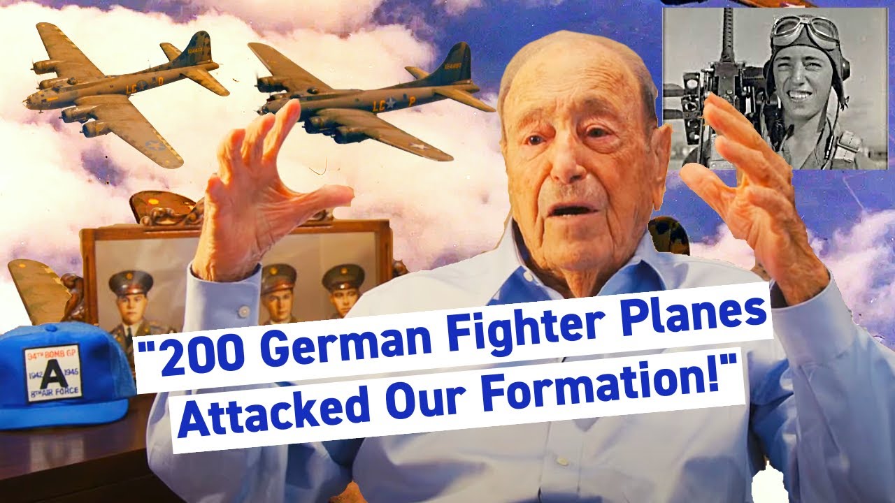 WW2 B-17 Gunner Shot Down Twice Plus Spent Years As German Prisoner of War[101 Year Old War Veteran]