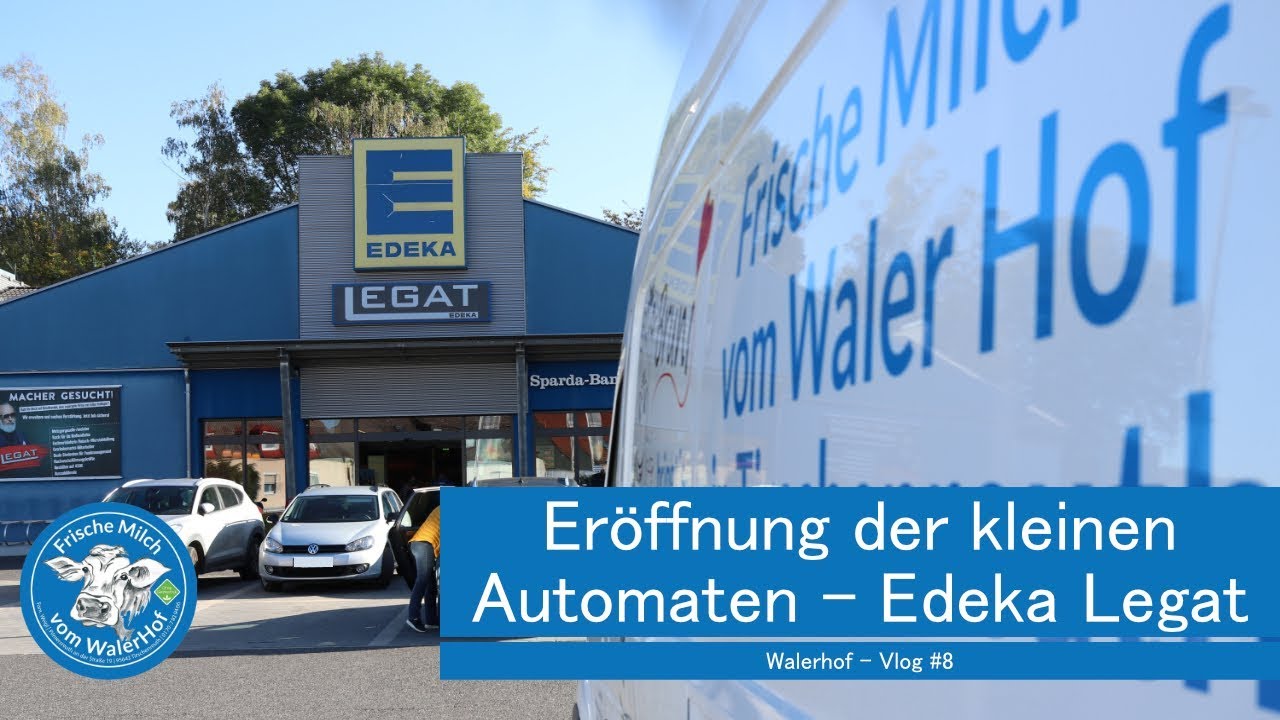Er&ouml;ffnung der kleinen Automaten - Edeka Legat - Vlog #8