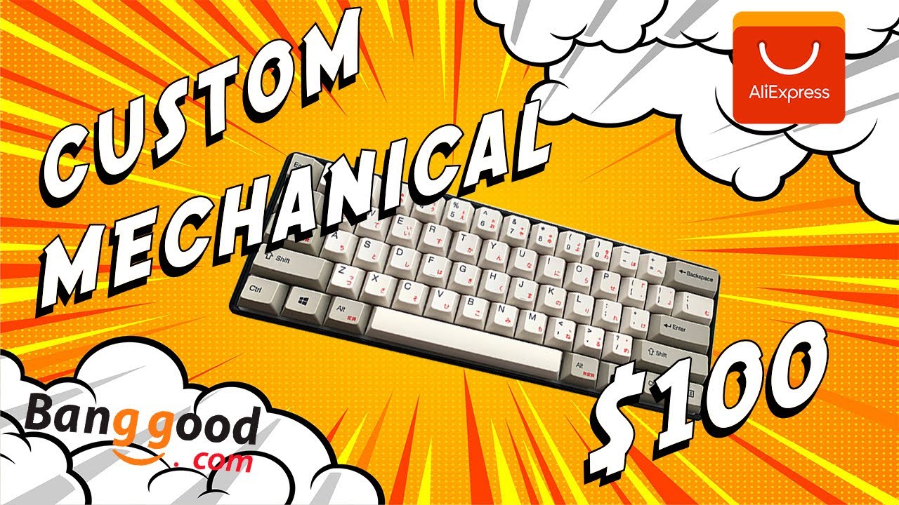 Кастомная Механическая Клавиатура за $100 | GK61 | Как собрать кастом?