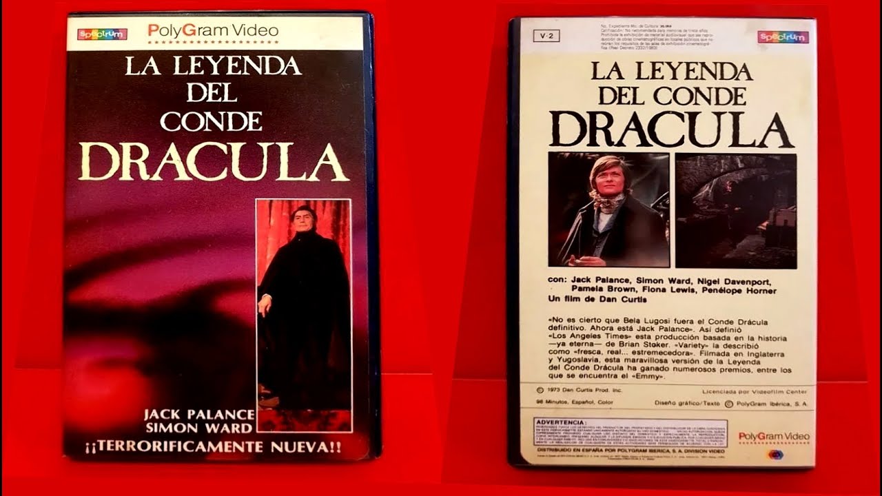 LA LEYENDA DEL CONDE DRACULA JACK PALANCE 1973 TVE ESPAÑOL