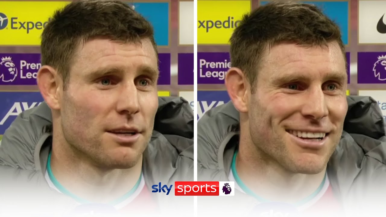 James Milner reacts to a door being named after him at Liverpool's new training ground 🤣🚪