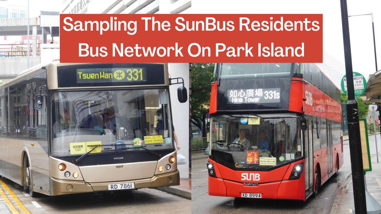 Sampling The SunBus 'Residents Bus' Network On Park Island | Routes 331 & 331S