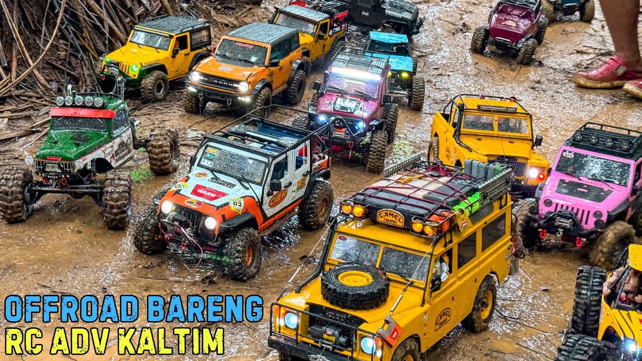 Offroad Bareng RC Adventure Kalimantan Timur | RC Offroad Adventure Skala 1/10 Indoonesia