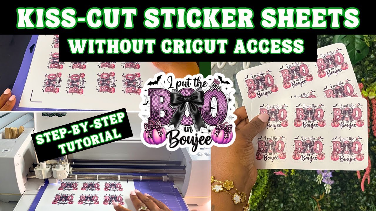 Hack Your Cricut to Make Kiss-Cut Stickers